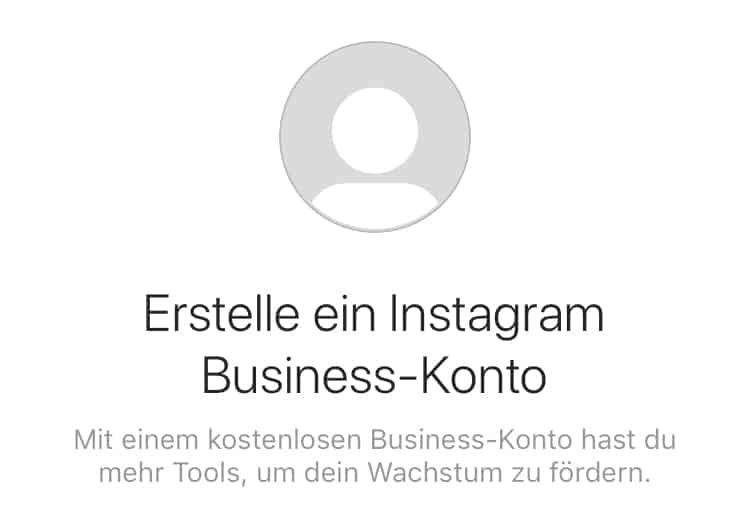Instagram Business Profil erstellen